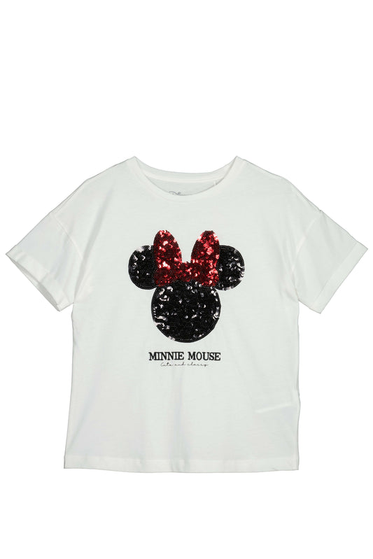 "Minnie" sequins T-shirt