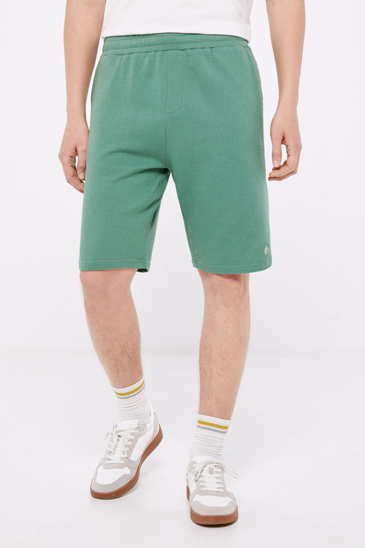 Jogger Bermuda shorts - Green