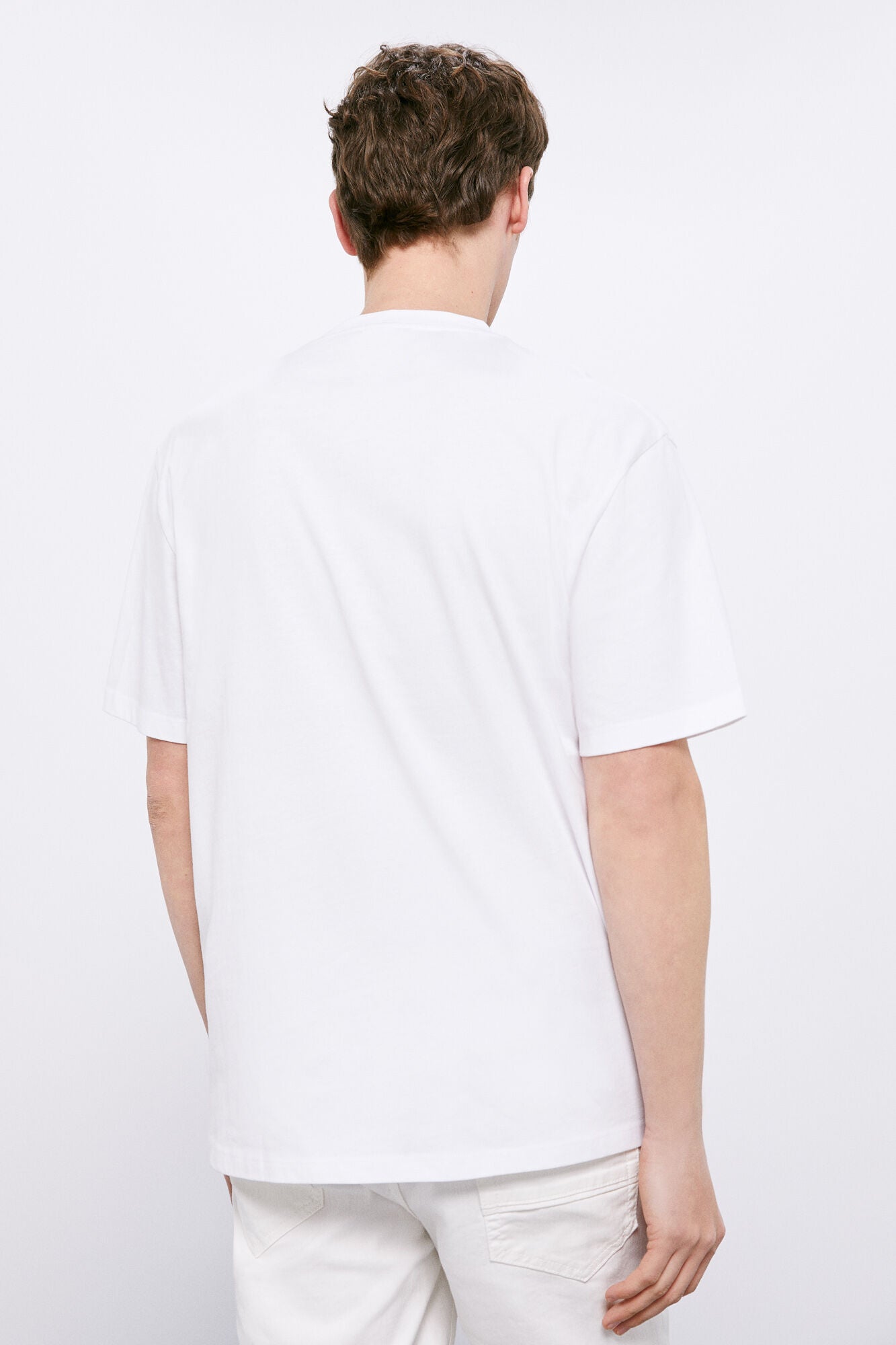 Arty caravan T-shirt (Regular Fit) - White