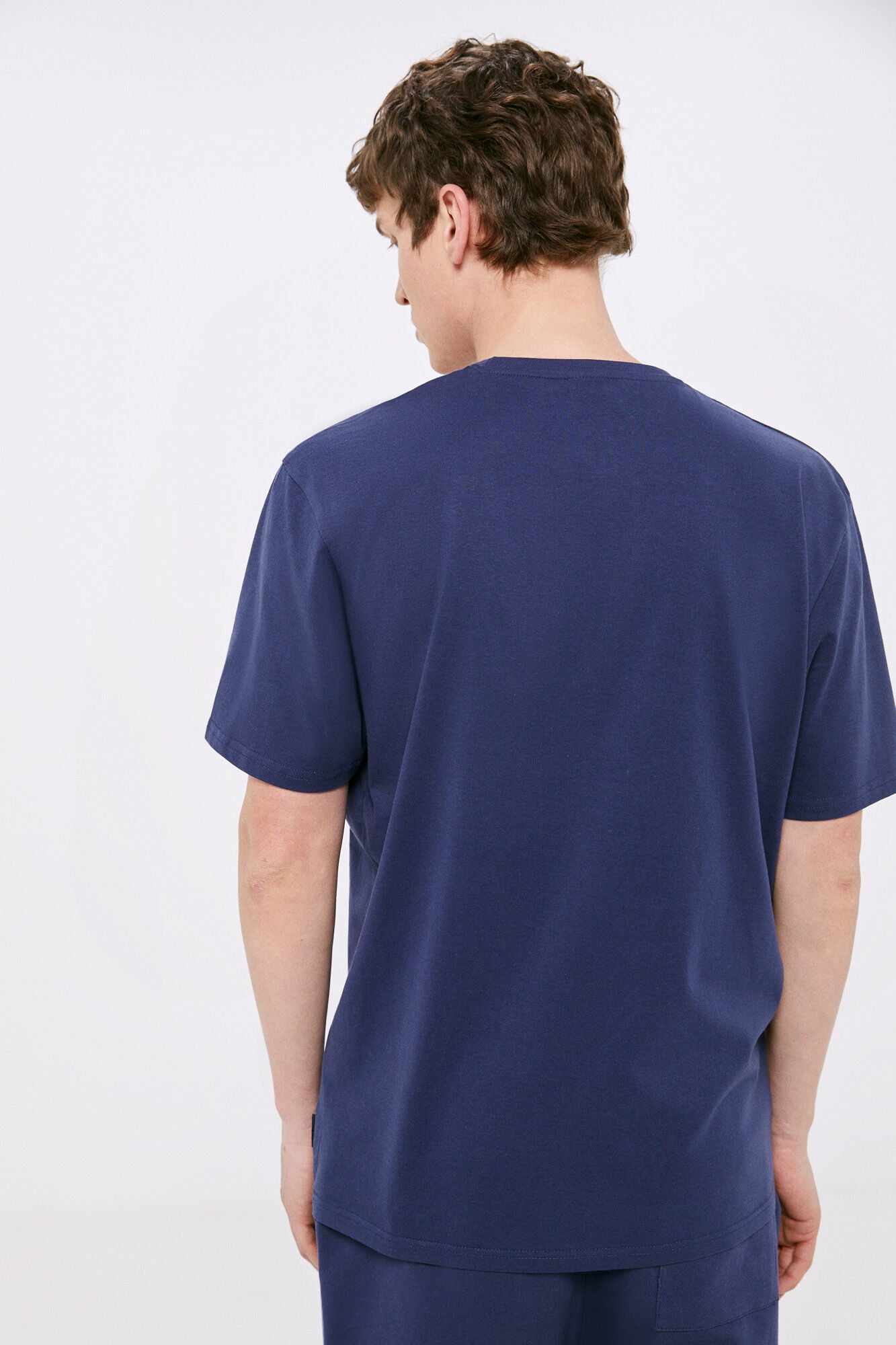 Watercolour tree T-shirt (Regular Fit) - Blue