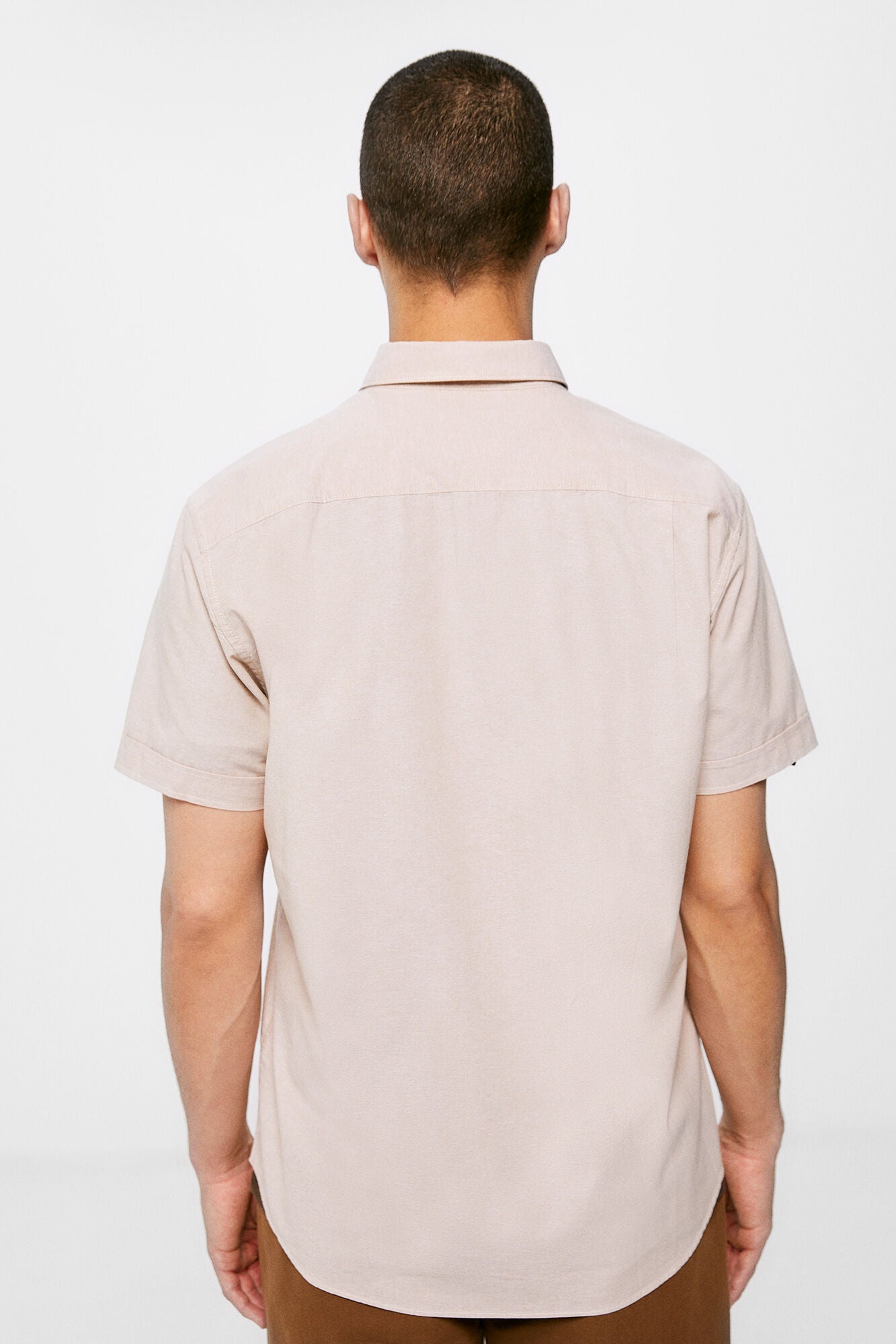 Pinpoint shirt Short Sleeved (Regular Fit)