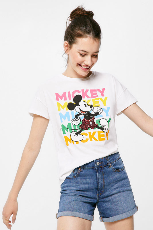 Short Sleeve Fancy Mickey T-shirt