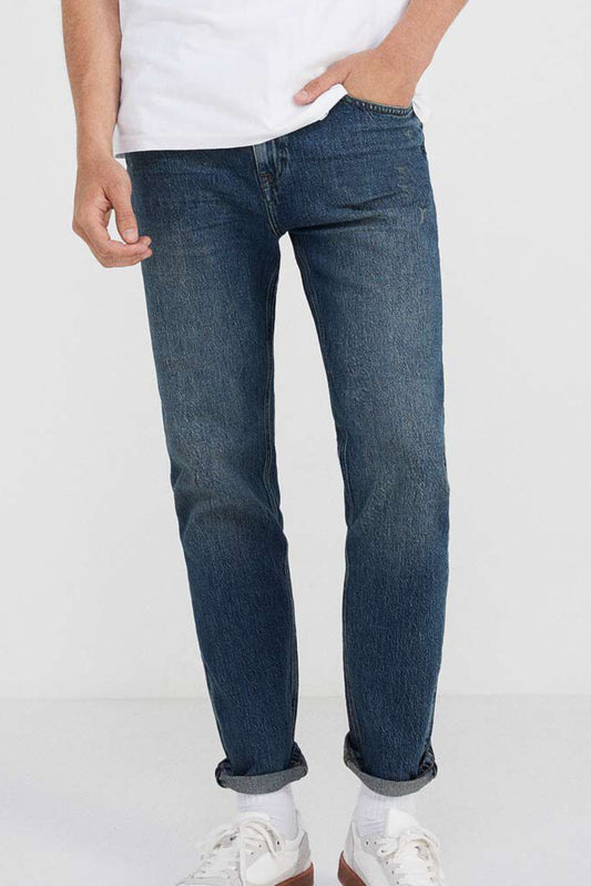 Medium wash slim fit jeans
