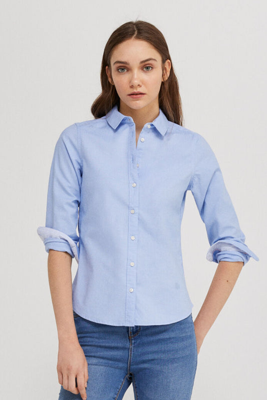 Oxford logo blouse