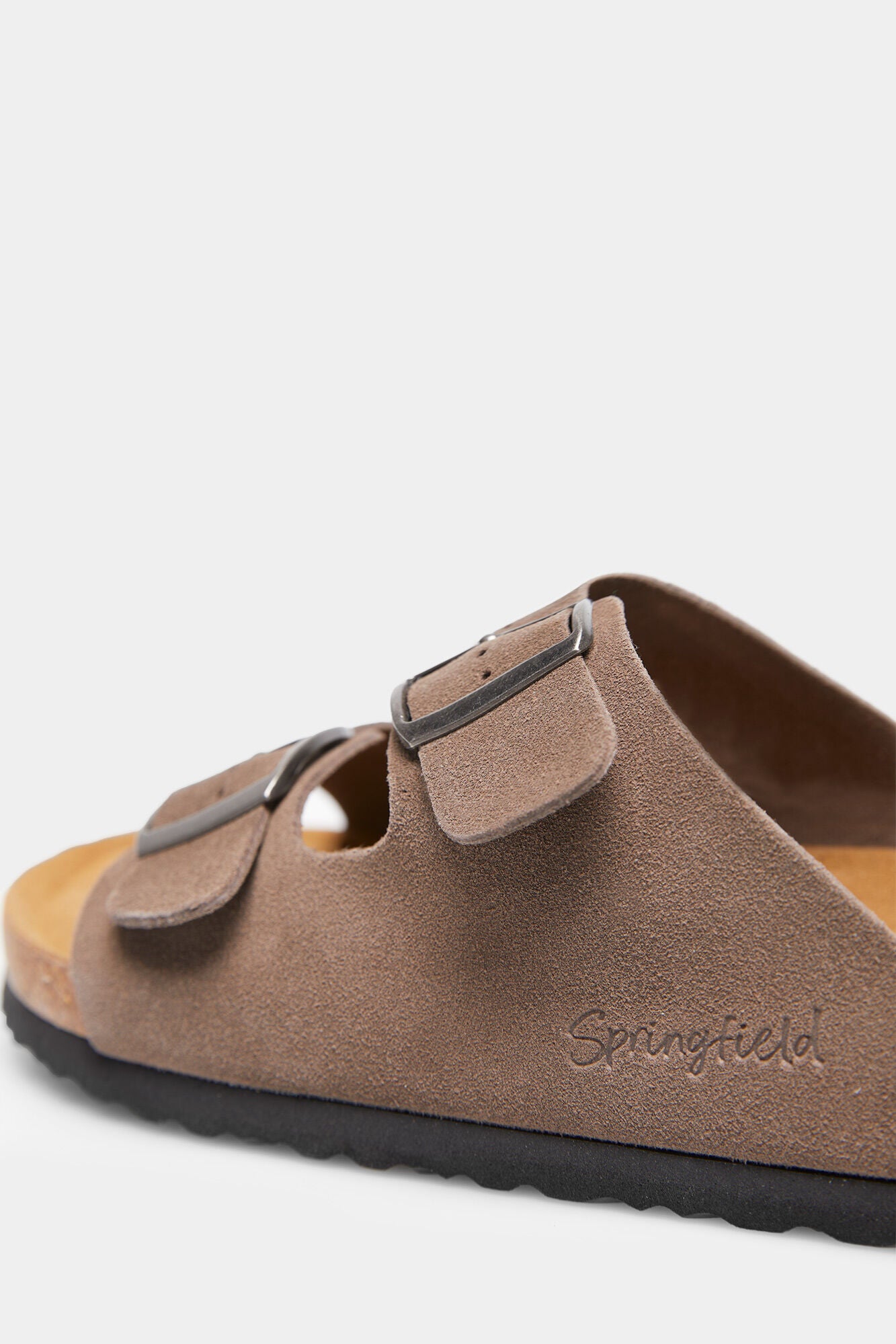 Nude Pink Brown 2 Strap  Slippers