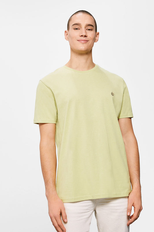 Essential tree T-shirt (Custom Fit) - Green