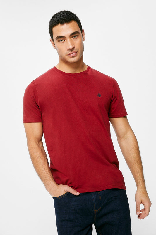 Essential tree T-shirt (Custom Fit) - Red