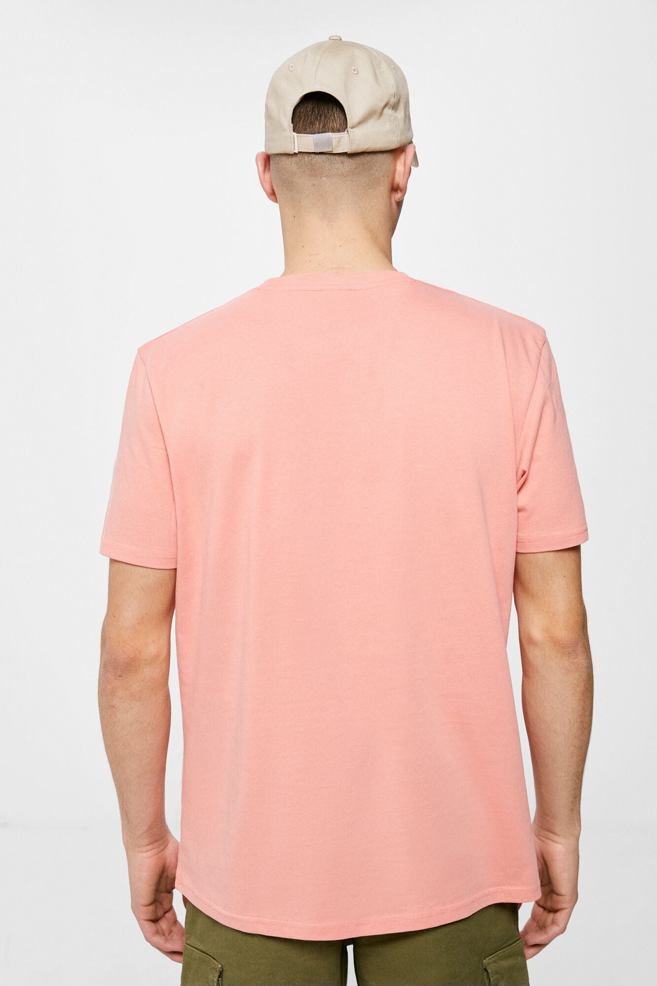Essential tree T-shirt (Custom Fit) - Light Rose