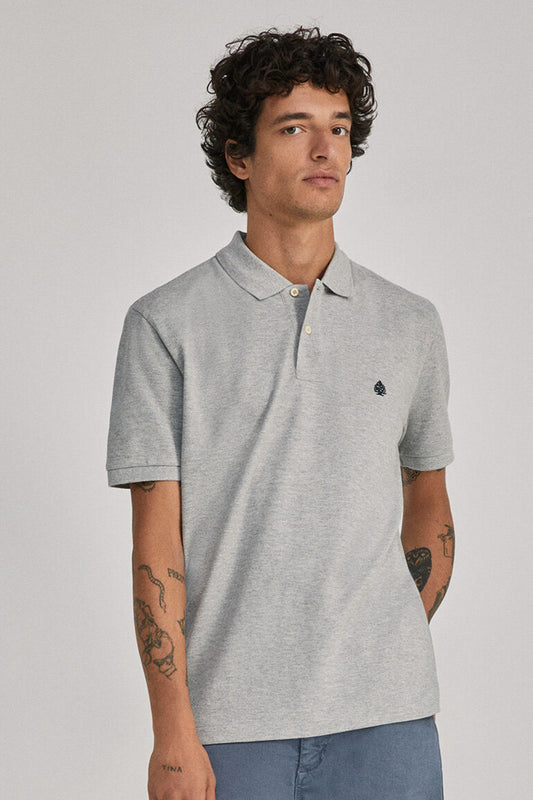 Essential piqué polo shirt (Regular Fit) - Grey