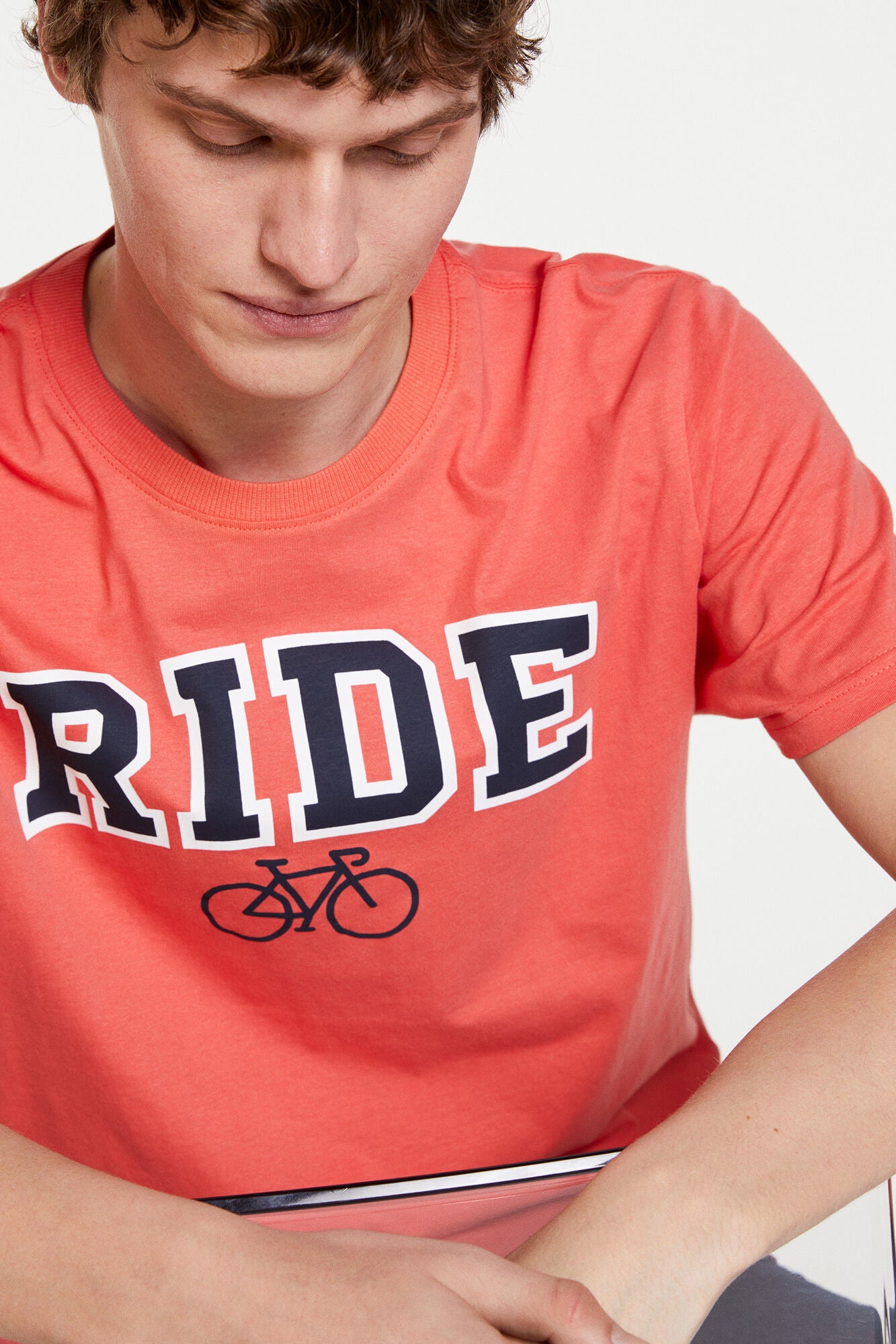 Orange Ride Graphic T-Shirt