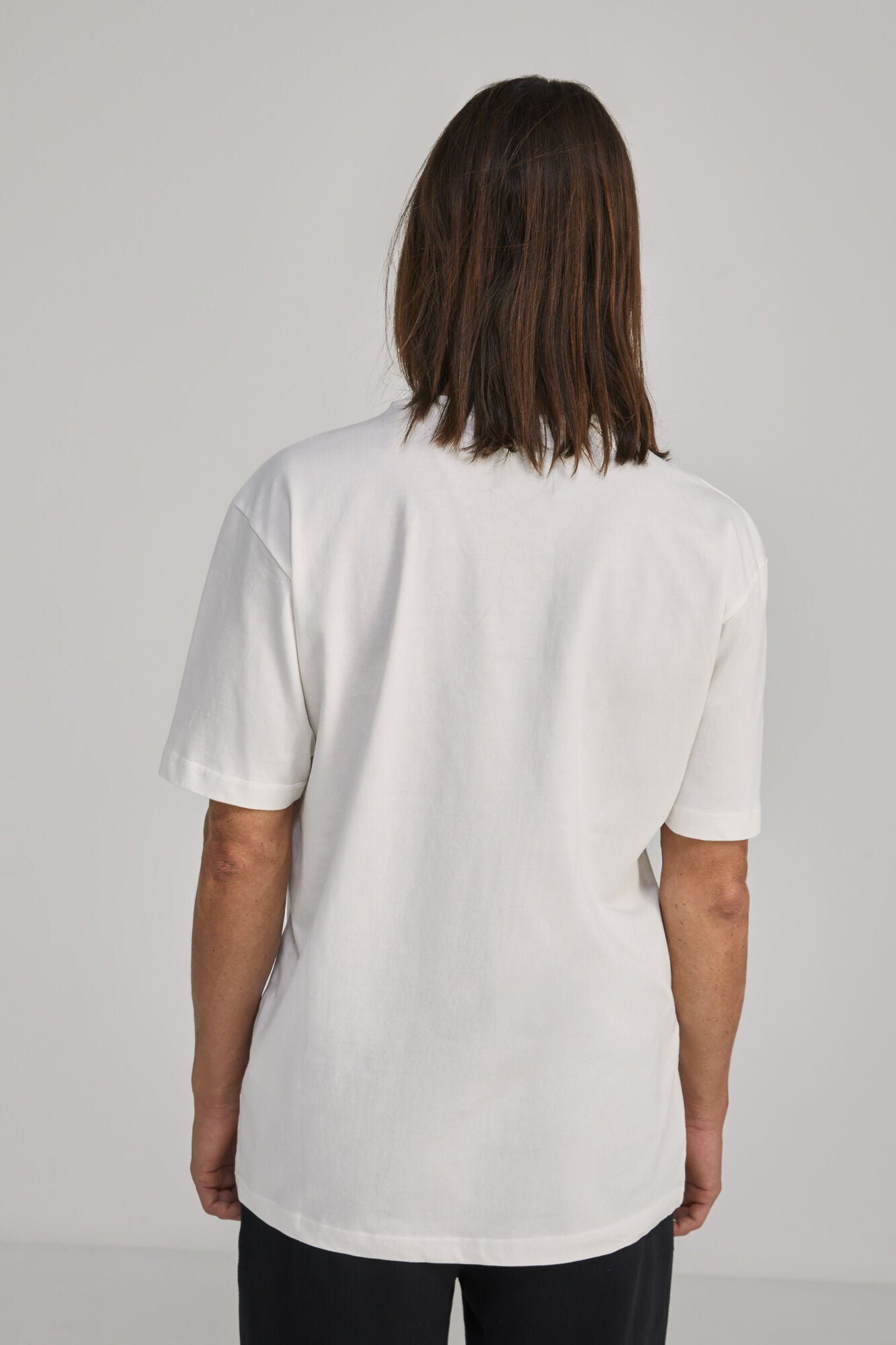 White UFO Printed T-shirt