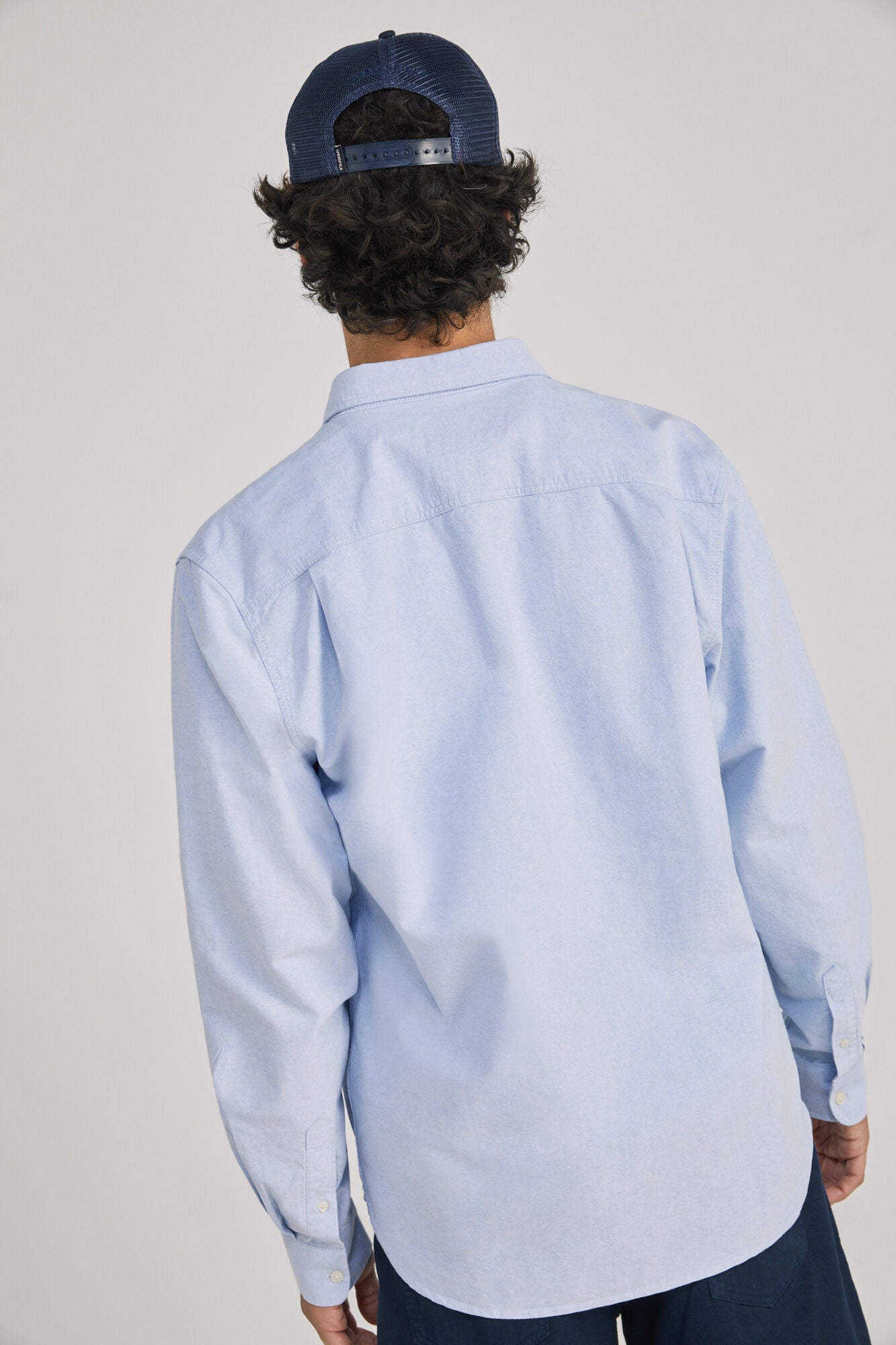 Coloured Oxford shirt (Regular Fit) - Light Blue