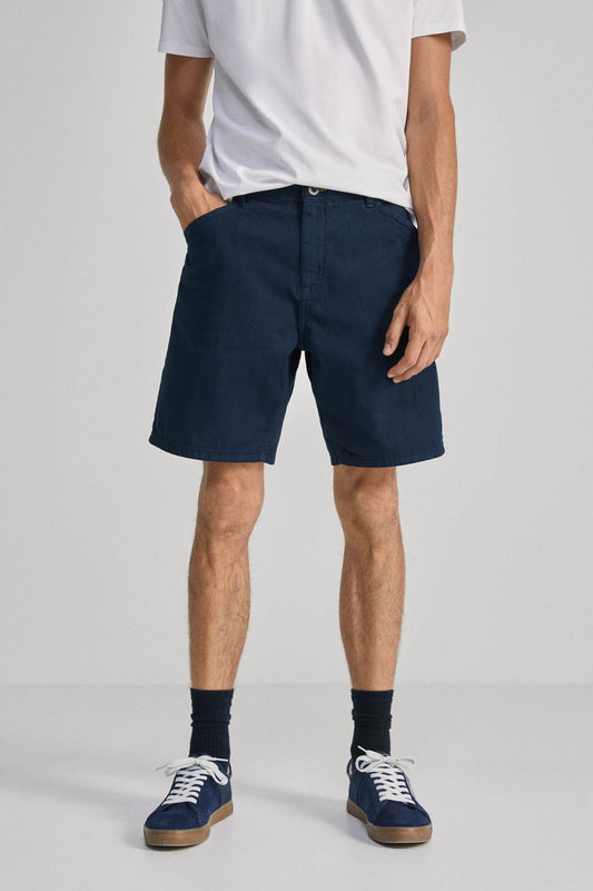 Washed denim Chino Bermuda shorts