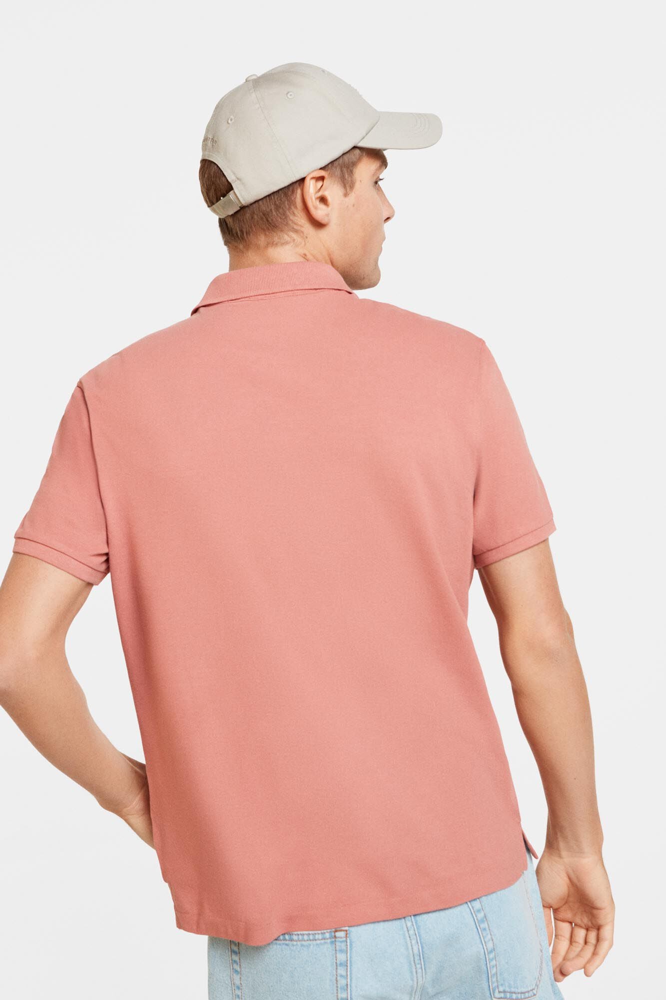 Essential Pique Polo Shirt (Slim Fit) - Fuchsia