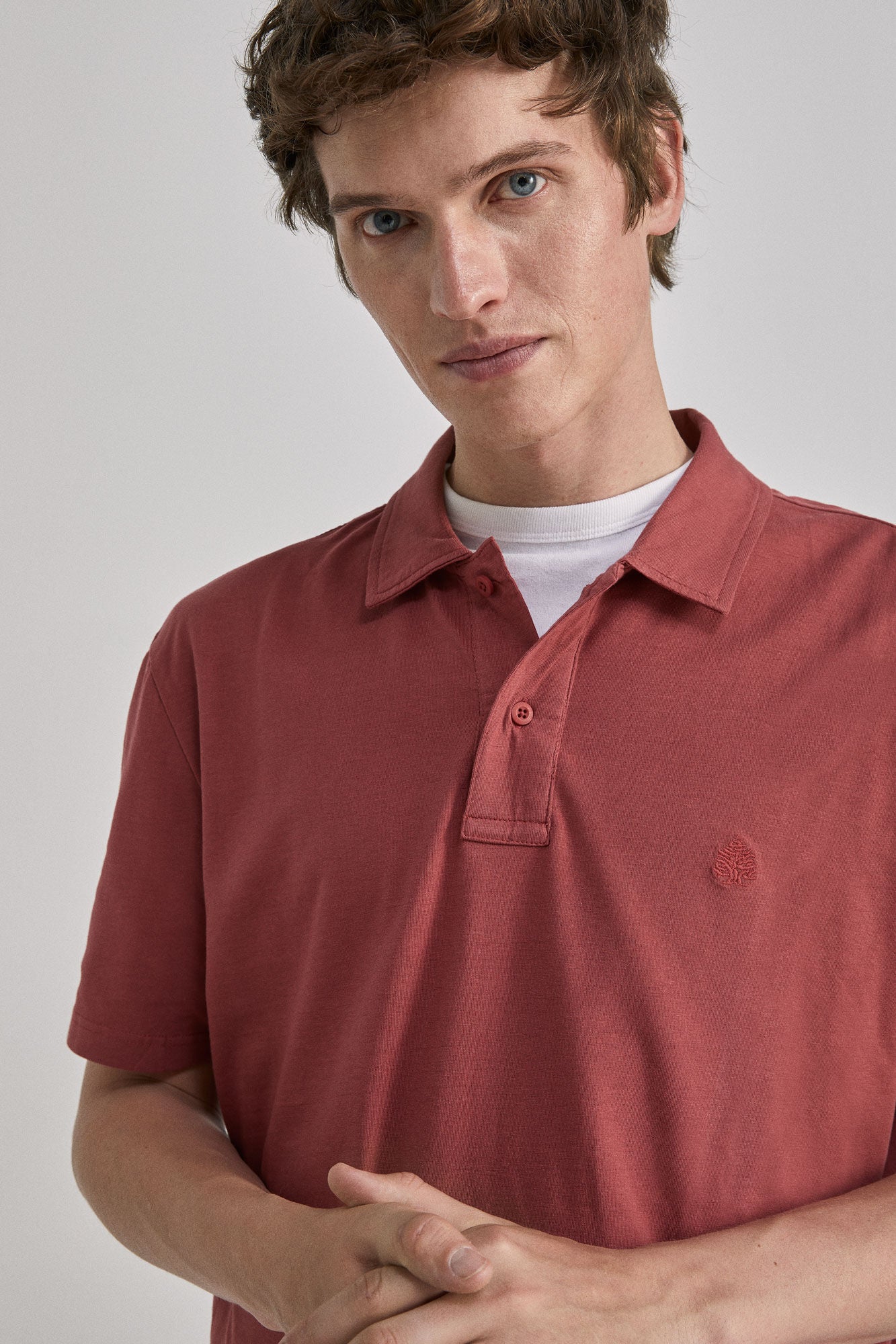 Colour comfort polo shirt (Regular Fit) - Pink