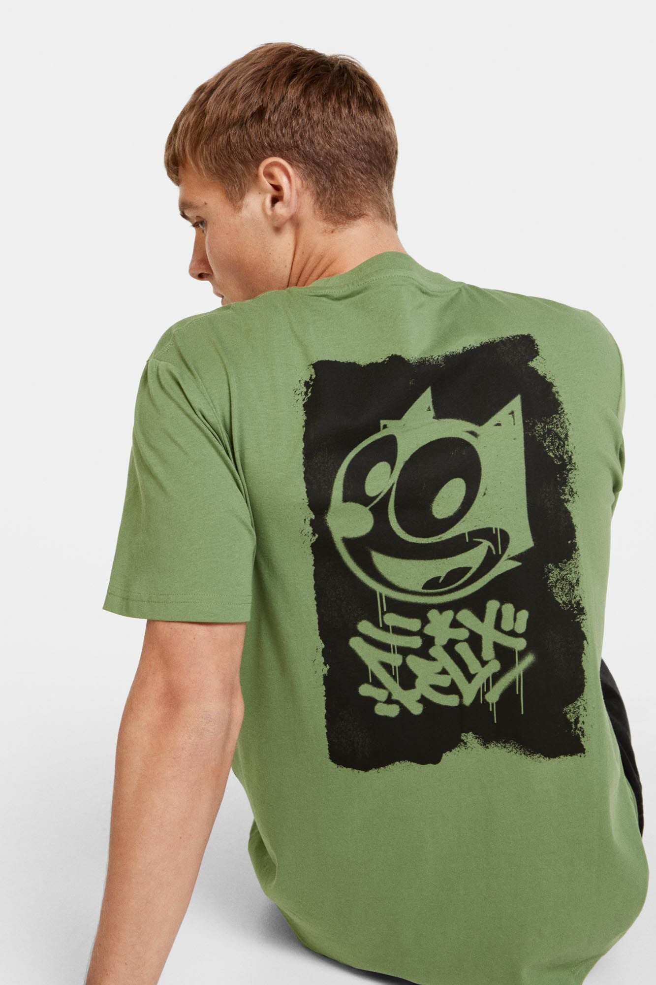 Green Sonic Printed T-Shirt