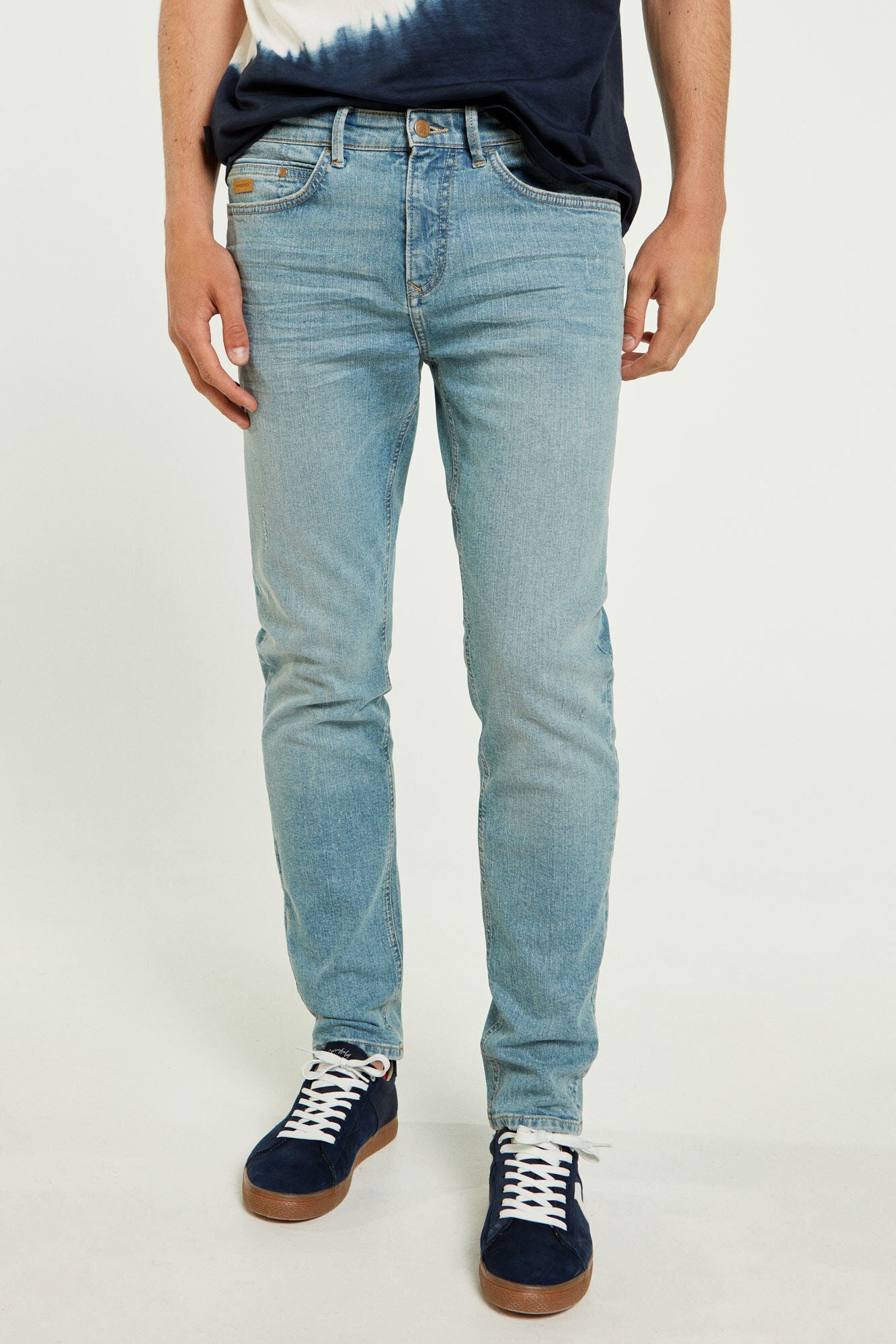 Medium-light wash slim fit jeans – Springfield