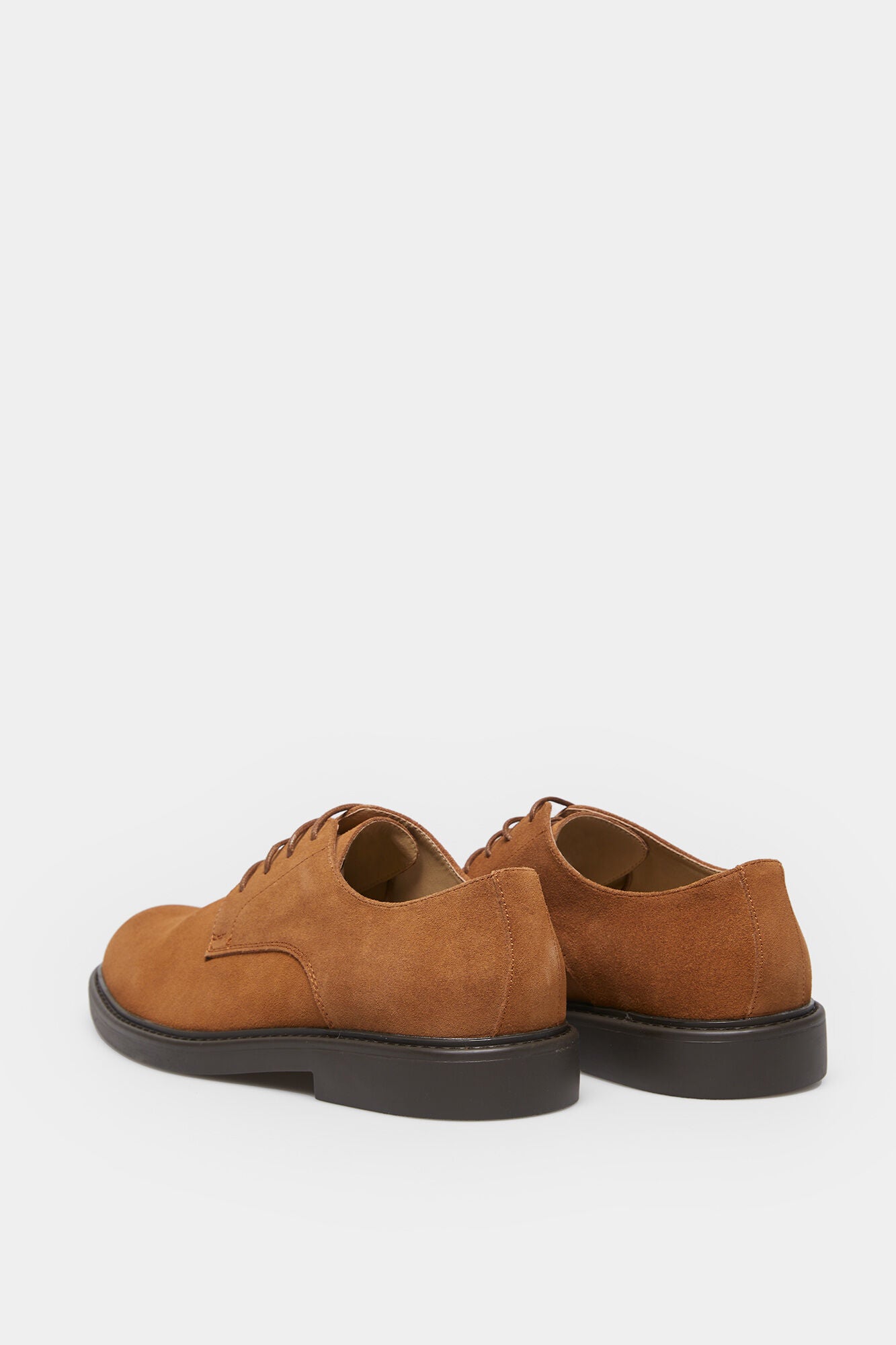 Brown Split Leather Shoes