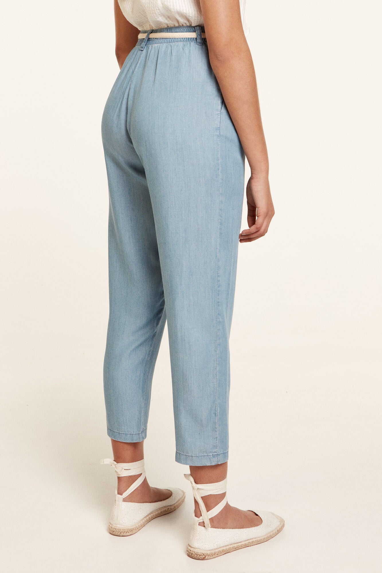 Relaxed Tencel Trousers