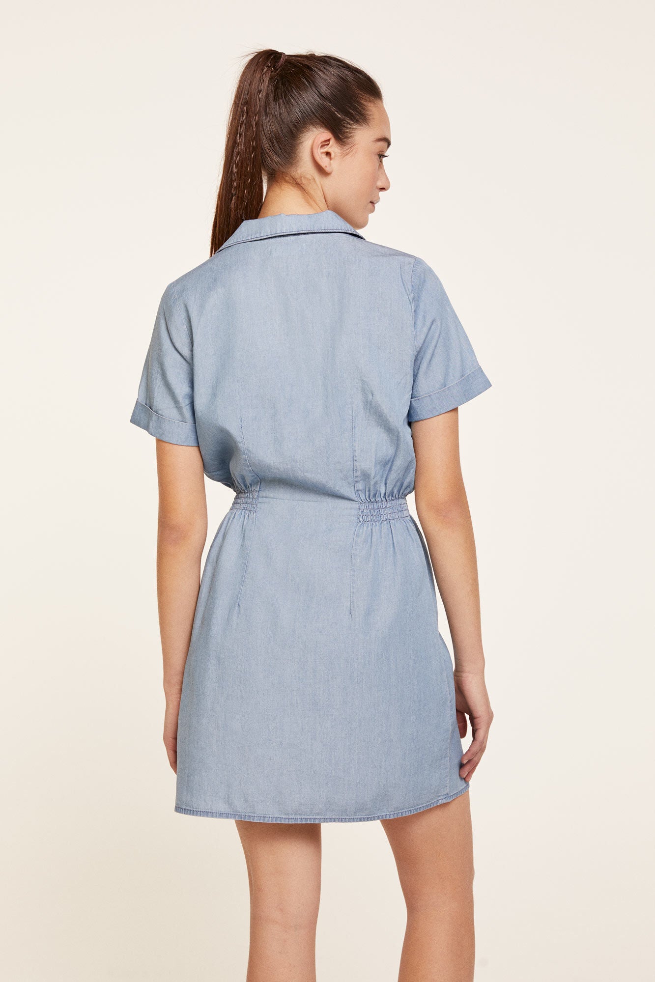 Denim hot sale tencel dress