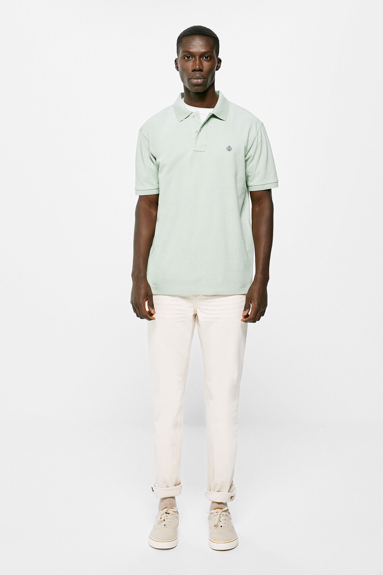 Essential piqué polo shirt (Regular Fit) - Green