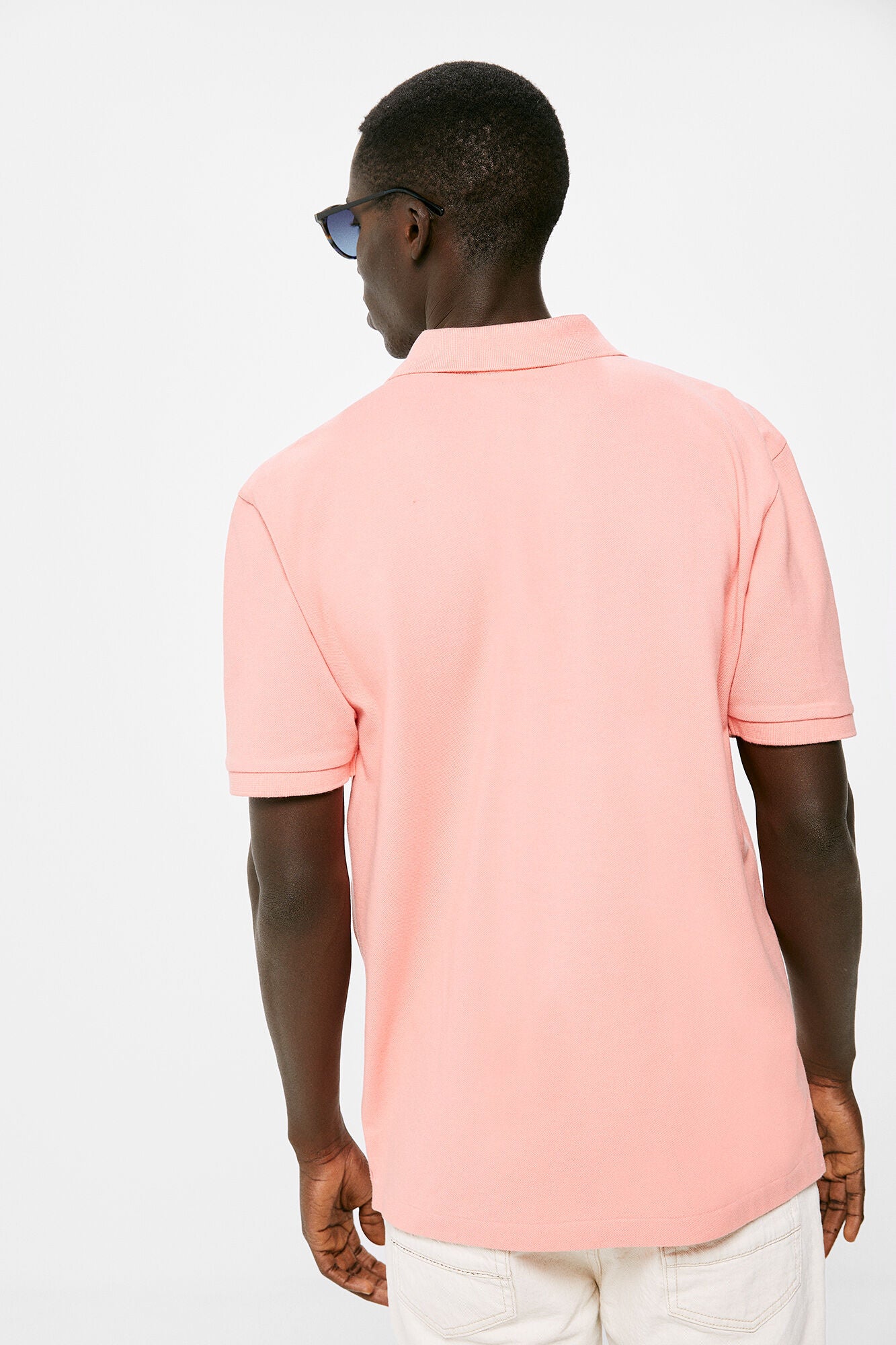 Essential piqué polo shirt (Regular Fit) - Melon